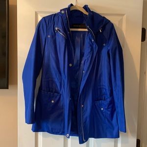 Marc New York blue raincoat